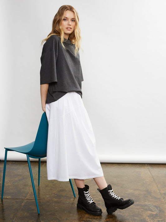 DEAN RECYCLED COTTON SKIRT